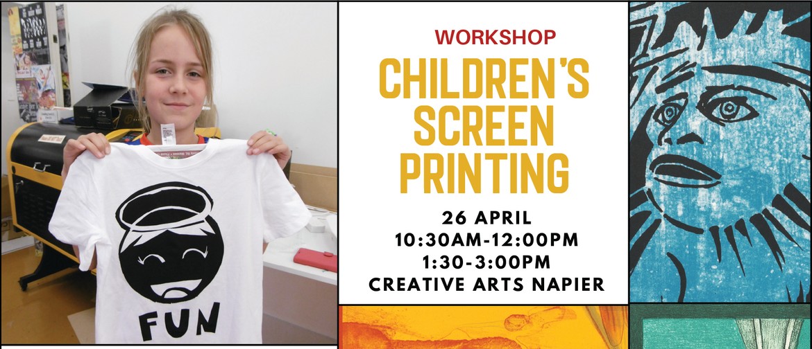 School Holilday Screen Printing Workshops