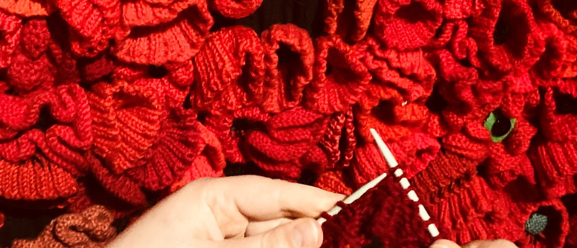 Toitū Remembers – ANZAC : Knitted Poppies Toitū Remembers – ANZAC : Knitted Poppies