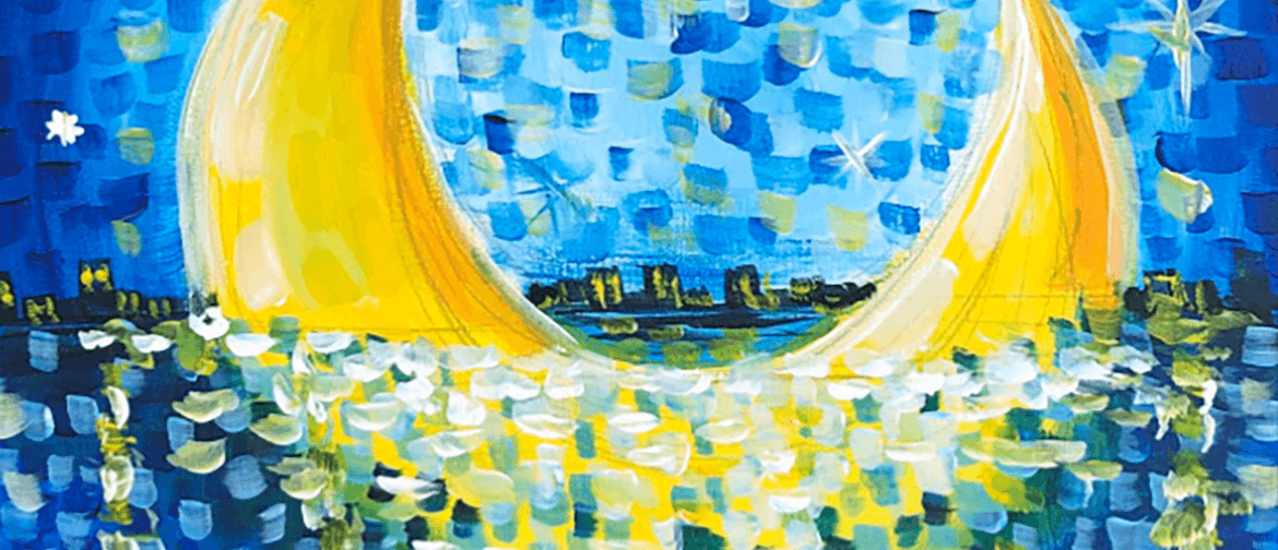 Paint and Wine Night - Moon on the Water: CANCELLED