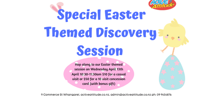 Easter Themed Discovery Session for Under 5's