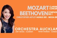 Image for event: Mozart & Beethoven - Orchestra Auckland & Amy Wang