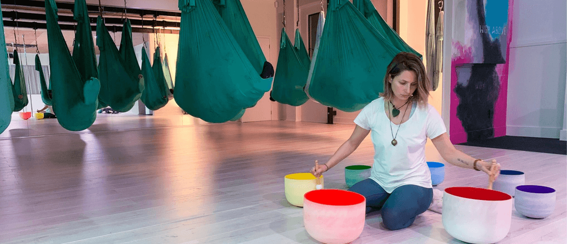 Floating Meditation with Sound Bowls Mother Day Session