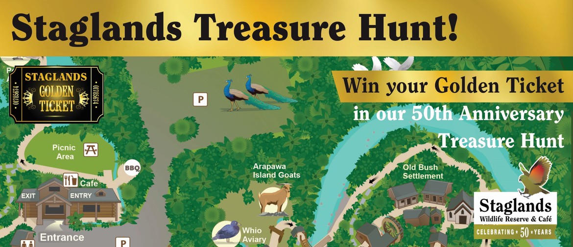 Staglands 50th Anniversary Treasure Hunt
