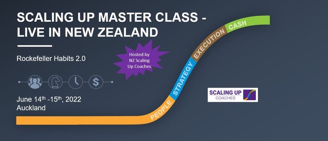 Scaling Up Master Class: CANCELLED