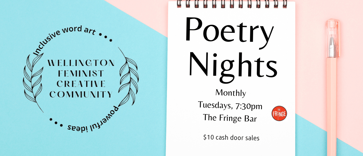 Wellington Feminist Creative Community – Poetry Nights