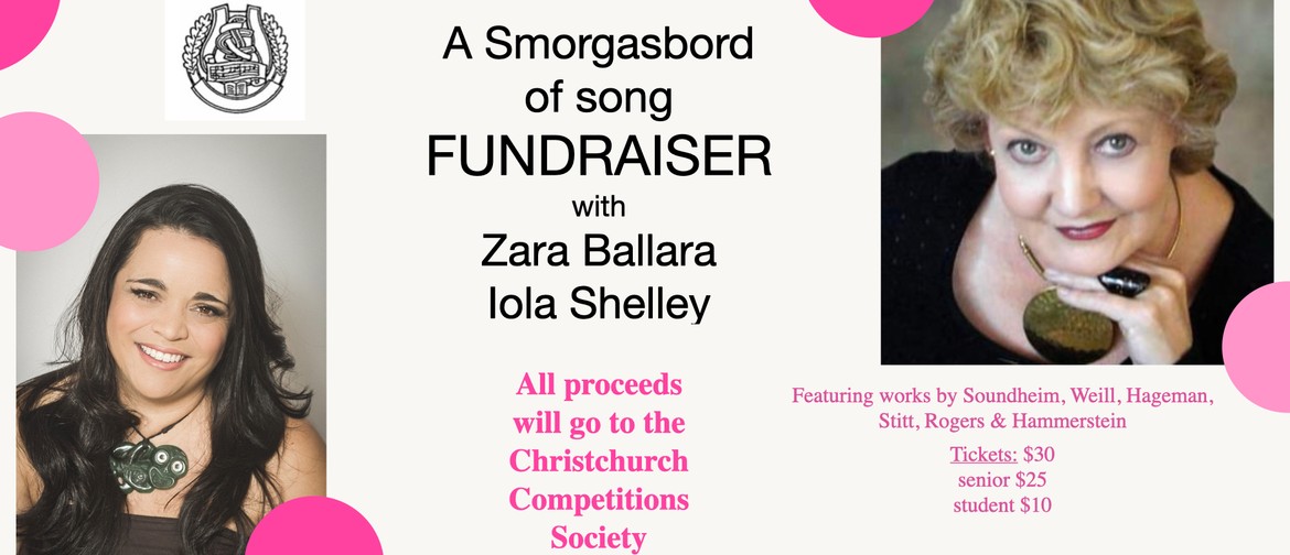 A Smorgasbord of Song with Zara Ballara and Iola Shelley: CANCELLED