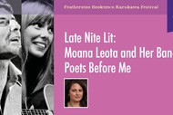 Image for event: Late Nite Lit: Moana Leota and her band - Poets Before Me