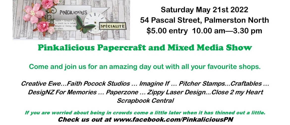Pinkalicious Papercraft and Mixed Media Show