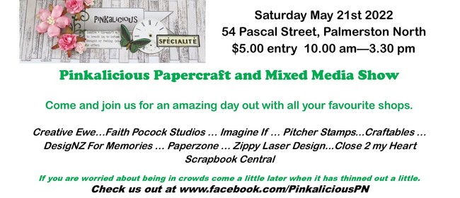 Pinkalicious Papercraft and Mixed Media Show