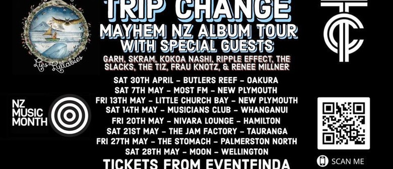 Trip Change Mayhem NZ Album Tour - Little Church Bay