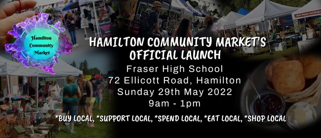 Hamilton Community Market Launch