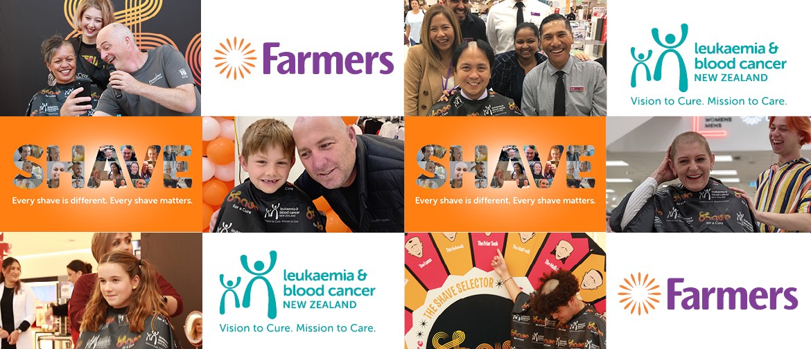 Shave for a Cure at Farmers Wellington