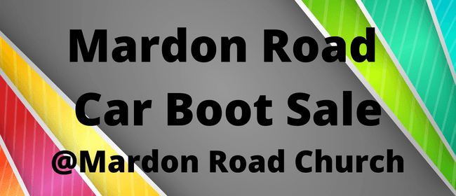 Mardon Road Car Boot Sale