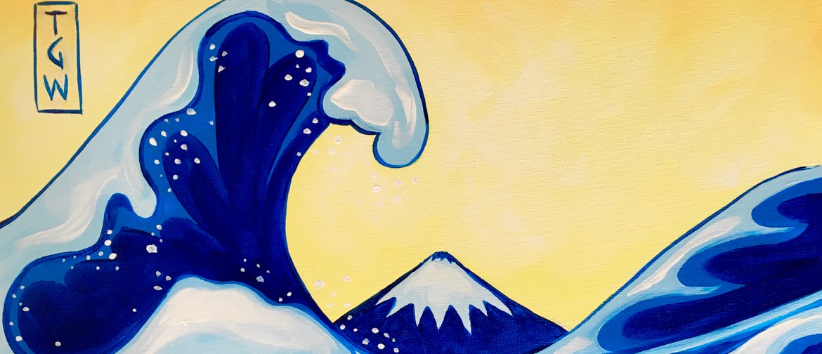 Paint and Wine Night - The Great Wave: CANCELLED