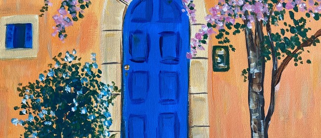 Paint and Wine Night - Doorway to Athens
