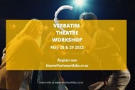 Image for event: Verbatim Theatre Workshop