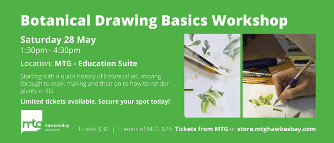 Botanical Drawing Basics Workshop