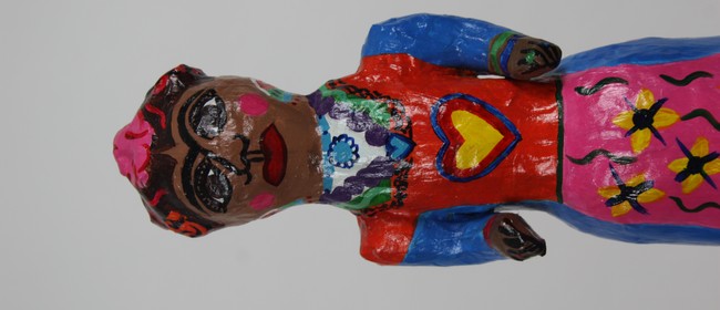 Frida Kahlo - Papier Mache Doll Making