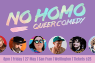 Image for event: No Homo: Queer Comedy - Wellington