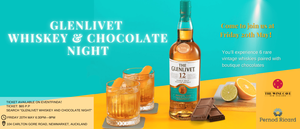 Glenlivet Whiskey and Chocolate Night