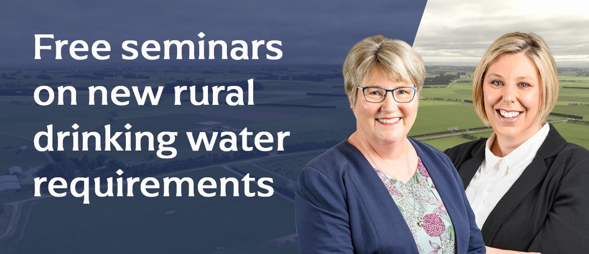 Free Seminars on the new Water Services Act 2021