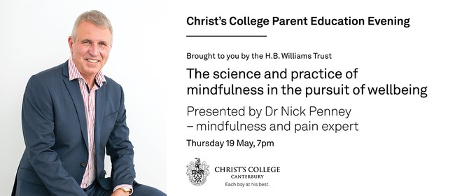 Parent Education Evening with Dr Nick Penney