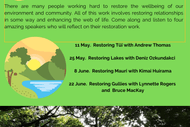 Image for event: Evening Talk: Restoring Lakes
