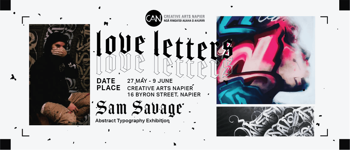 Hypeart 'Love Letters to LA' Exhibition Announcement