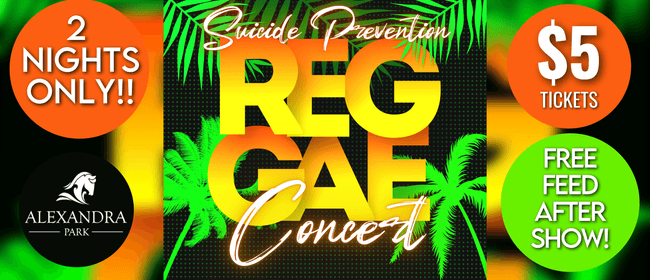 Suicide Prevention Reggae Concert