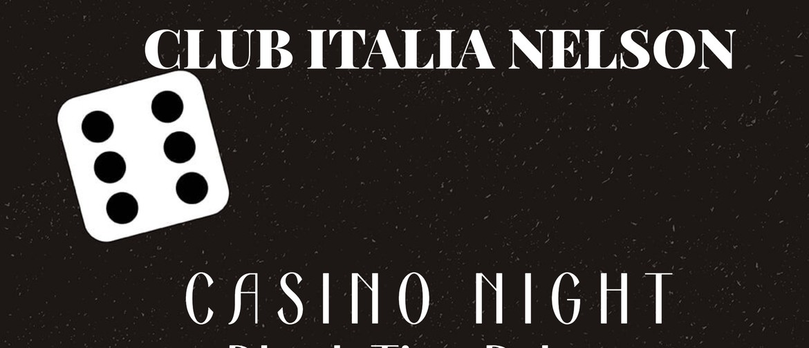 Club Italia Casino Night: CANCELLED