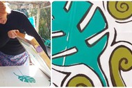 Screen Printing with a Tropical Twist Workshop