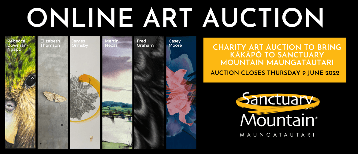 Charity Art Auction for Sanctuary Mountain Maungatautari