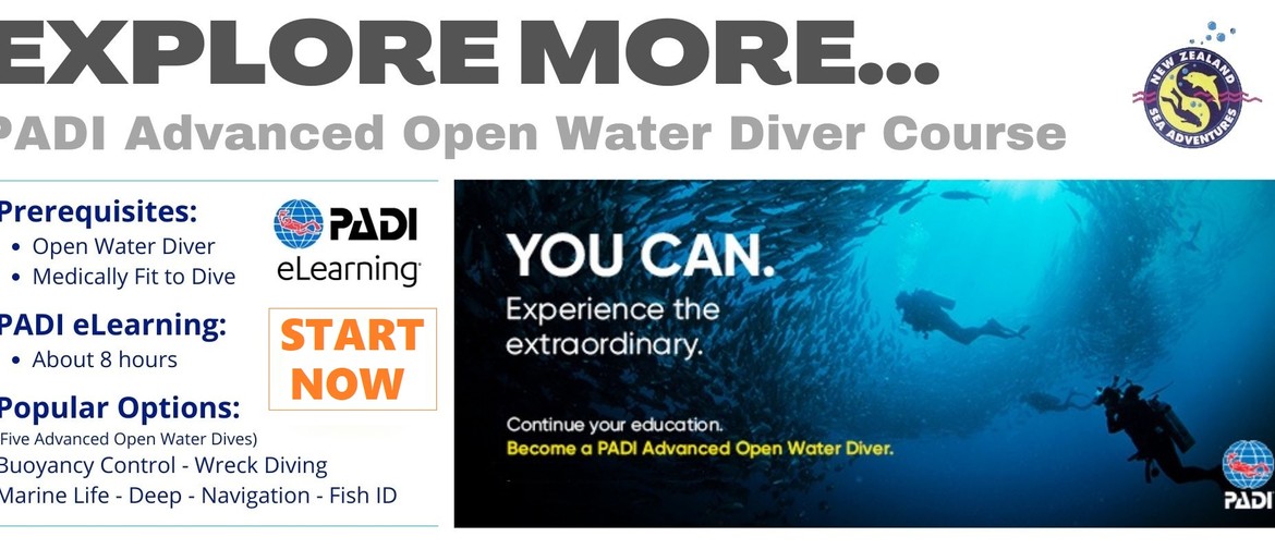 PADI Advanced Open Water Course