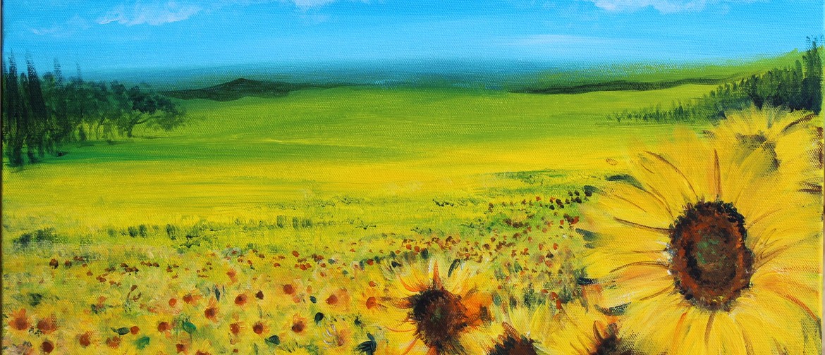 Paint & Chill Sat Arvo: Sunflower Field!