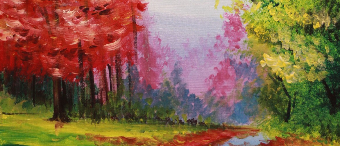 Paint & Chill Sat Arvo: Colourful Trees!