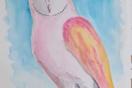 Image for event: Watercolour & Wine Night - Barn Owl: CANCELLED