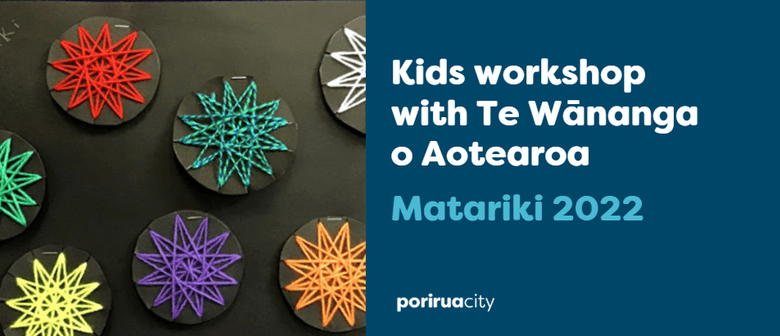 Te Wānanga o Aotearoa Matariki Event booth for kids