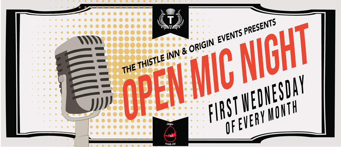 Open Mic Night - First Wednesday of Every Month