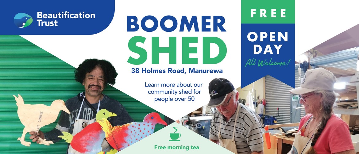 Boomer Shed Open Day