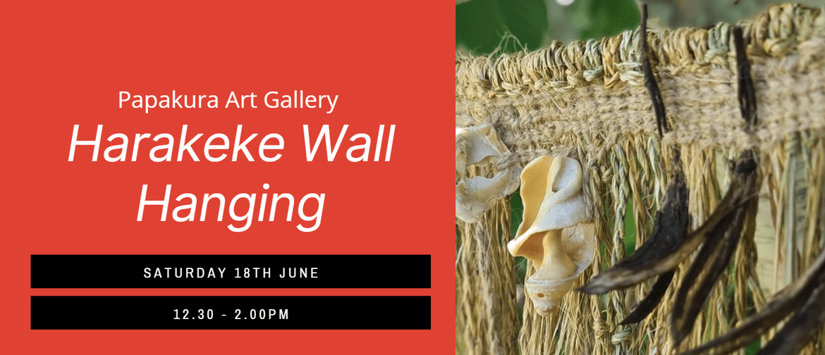 Workshop: Harakeke Wall Hanging