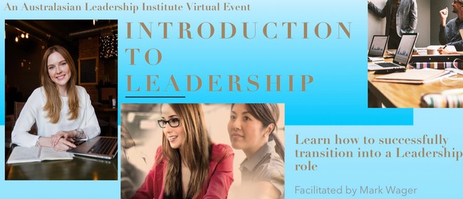 Introduction To Leadership: A Live Virtual Event
