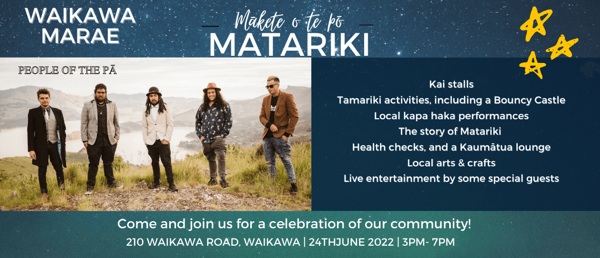 Waikawa Marae - Mākete o te pō Matariki
