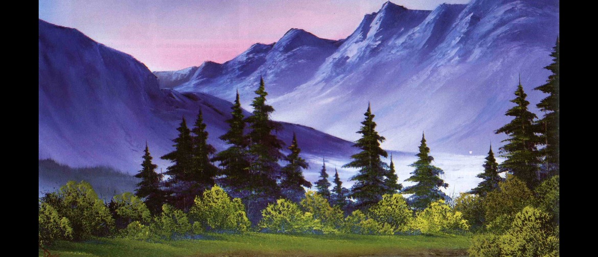 Bob Ross Landscape Painting Workshop