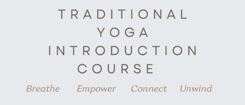 Introduction to Traditional Yoga