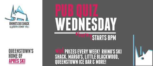 Rhino's Pub Quiz Wednesday
