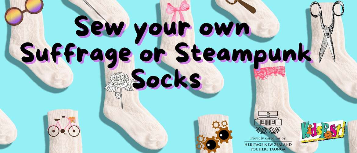 Sew Your Own Suffrage Or Steampunk Socks - Kidsfest