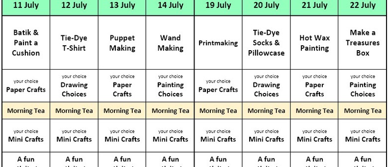 Art Classes - July Holiday 2022