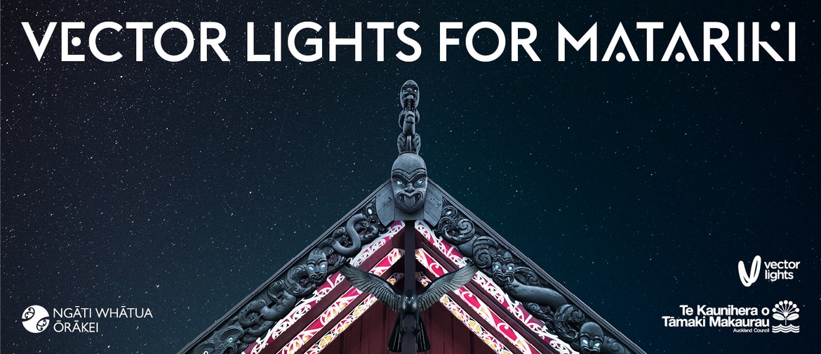 Vector Lights for Matariki Festival 2022