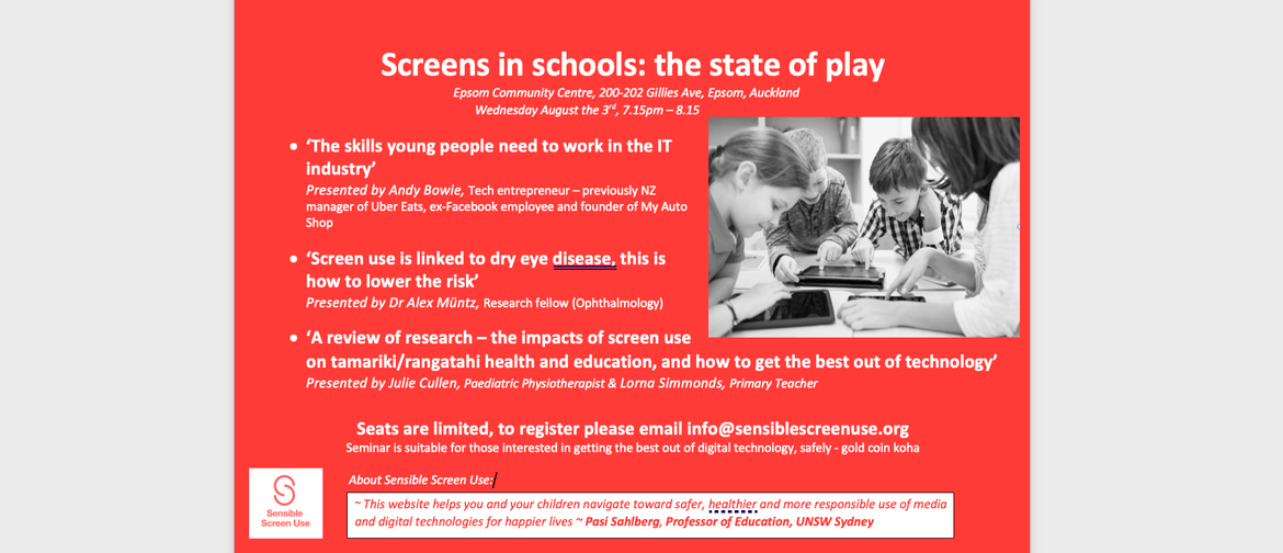 Screens In Schools: The State of Play