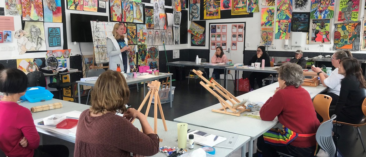 Watercolour Painting Meadows &Mountains - Workshop Watercolour Painting Meadows &Mountains - Workshop